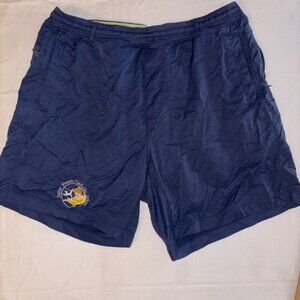 Men's Birddog Performance Active Shorts Navy Blue Elastic Waist size XL